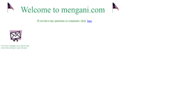 Desktop Screenshot of mengani.com